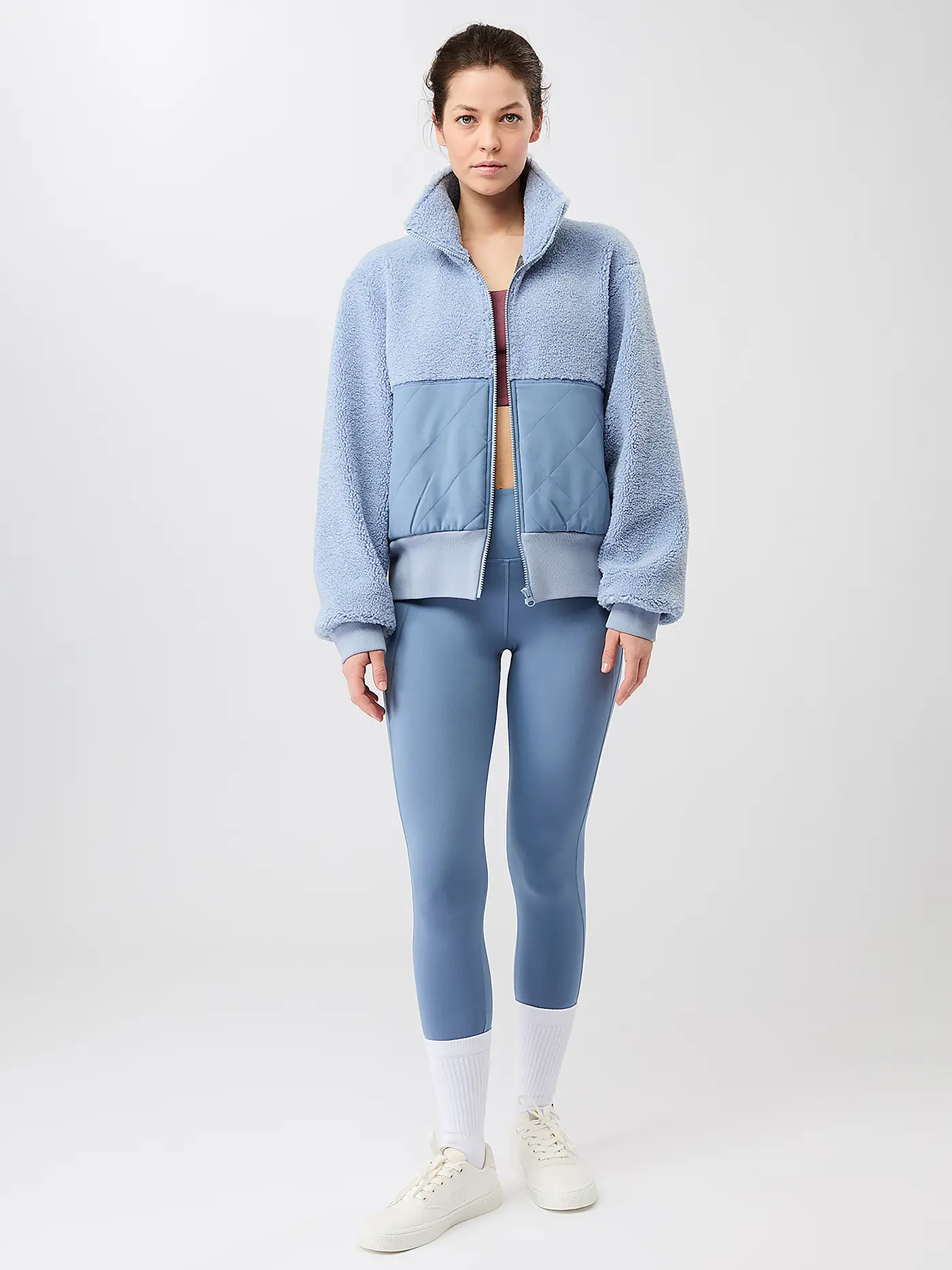 MANDALA | Damen Kapuzenjacke Warm Up Bomber | 